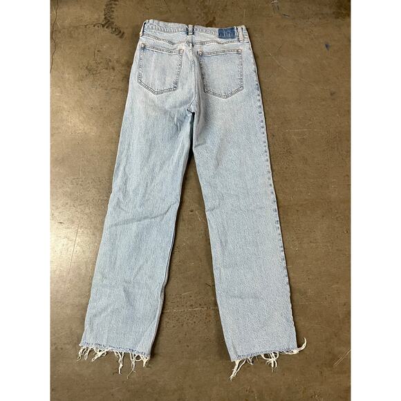 Abercrombie & Fitch - 90s Relaxed Raw Hem / 30XL/ Light wash - Picture 4 of 9